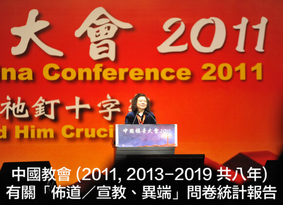中國教會 (2011, 2013-2019 共八年) 有關「佈道／宣教、異端」問卷統計報告